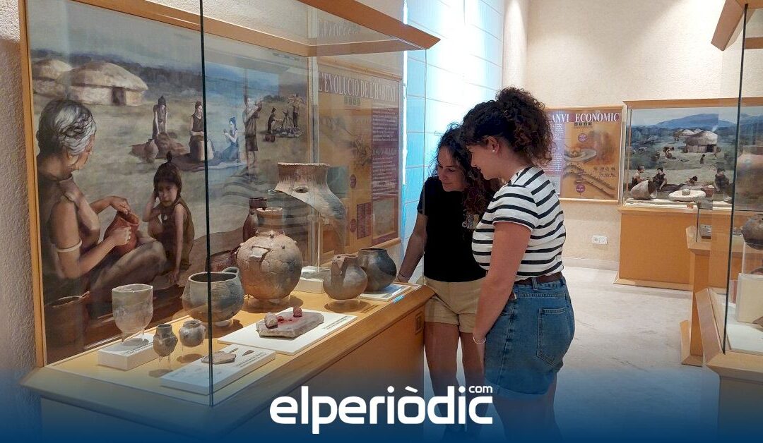 El Museo Arqueológico de Alcoy continúa con la renovación de la sala de prehistoria