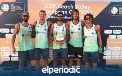 El BeachBol Valencia regresa de la Copa de Europa con un histórico 7º puesto
