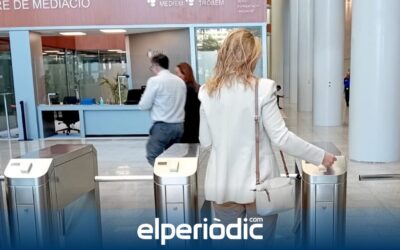 Justicia habilita un sistema de acceso con tarjeta magnética para facilitar la entrada a la Ciudad de la Justicia de Valencia