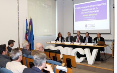 Ferrmed y COIICV presentan un estudio sobre optimización del tráfico intermodal