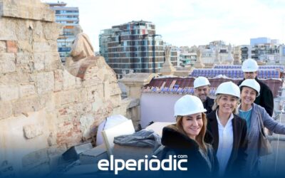 Elisa Núñez anuncia que las obras de rehabilitación del Palacio de Justicia de València ya superan el 25 por ciento de ejecución
