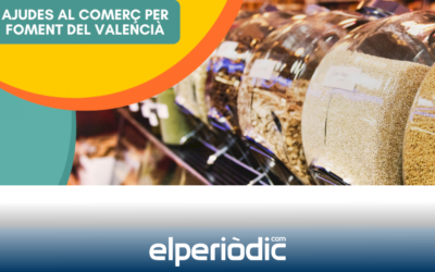 Los comercios que promocionan el valenciano pueden recibir una ayuda de hasta 2.000 euros