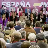 Última manifestación en apoyo a Sánchez con 5.000 personas tras el lema «por amor a la democracia»