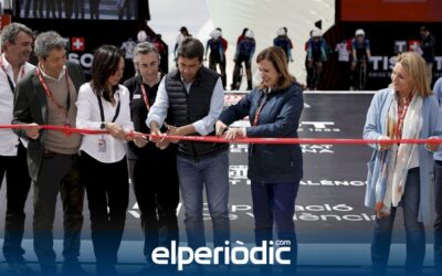 Carlos Mazón ha asistido a la primera etapa de La Vuelta Femenina 24