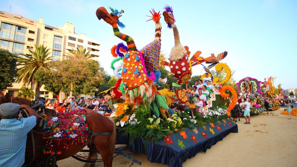 Así será el concurso de ideas para decidir el diseño de las carrozas de la Batalla de Flores de Valencia 2024