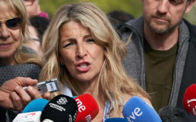 Yolanda Díaz remite un escrito a Sánchez pidiéndole que paralice la entrada del grupo emiratí Taqa en Naturgy