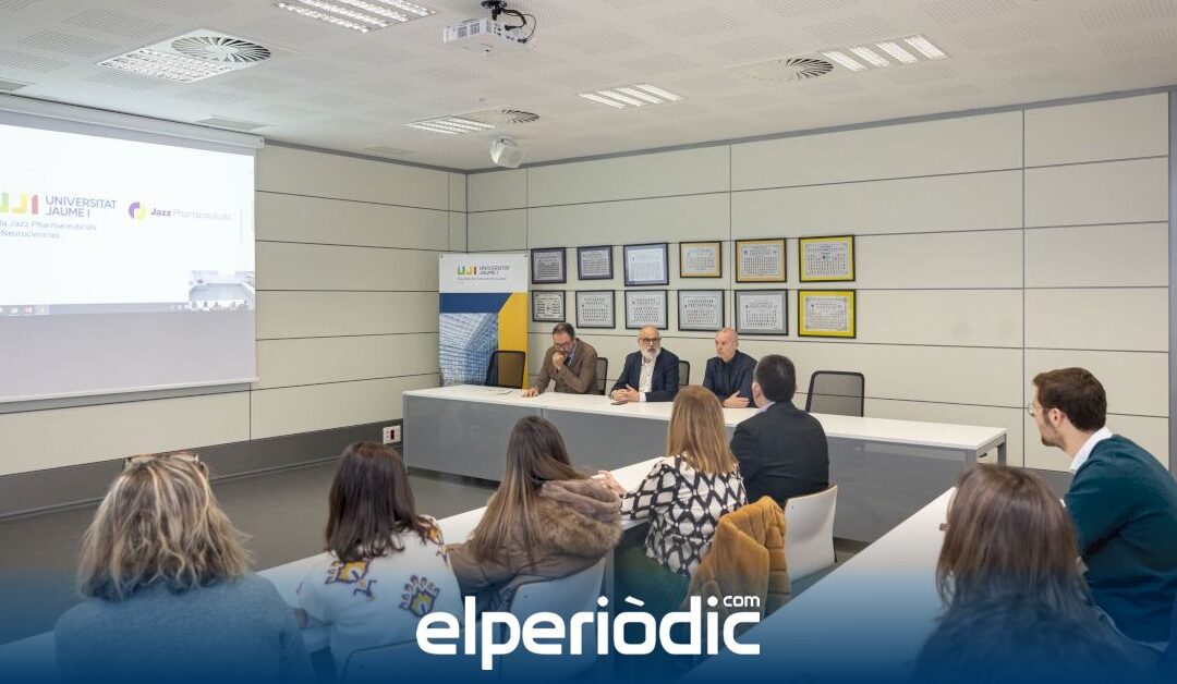 Jazz Pharmaceuticals Iberia y la UJI renuevan su Aula para fomentar la investigación en Neurociencias