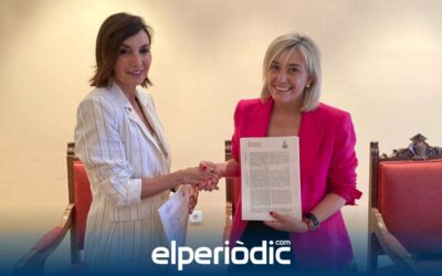 Elisa Núñez suscribe un convenio de colaboración con el Consejo Valenciano de Colegios de Procuradores