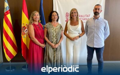 Salomé Pradas se ha reunido con la Asociación Judicial Francisco de Vitoria