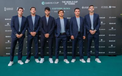 La cena oficial de equipos y autoridades de la Copa Davis en València