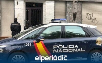 buscan lo restos humanos de una mujer en un local comercial