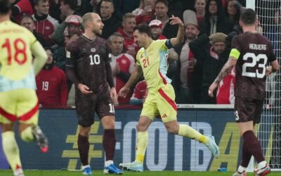 Nations League | Dinamarca – España, en imágenes