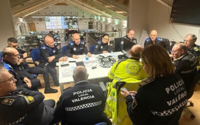 Dana Valencia | Hasta 180 agentes de Madrid refuerzan a la Policía Local de València