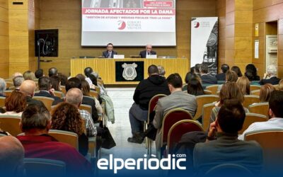 El Colegio Notarial de Valencia reúne a vecinos y empresarios afectados por la DANA en una jornada informativa
