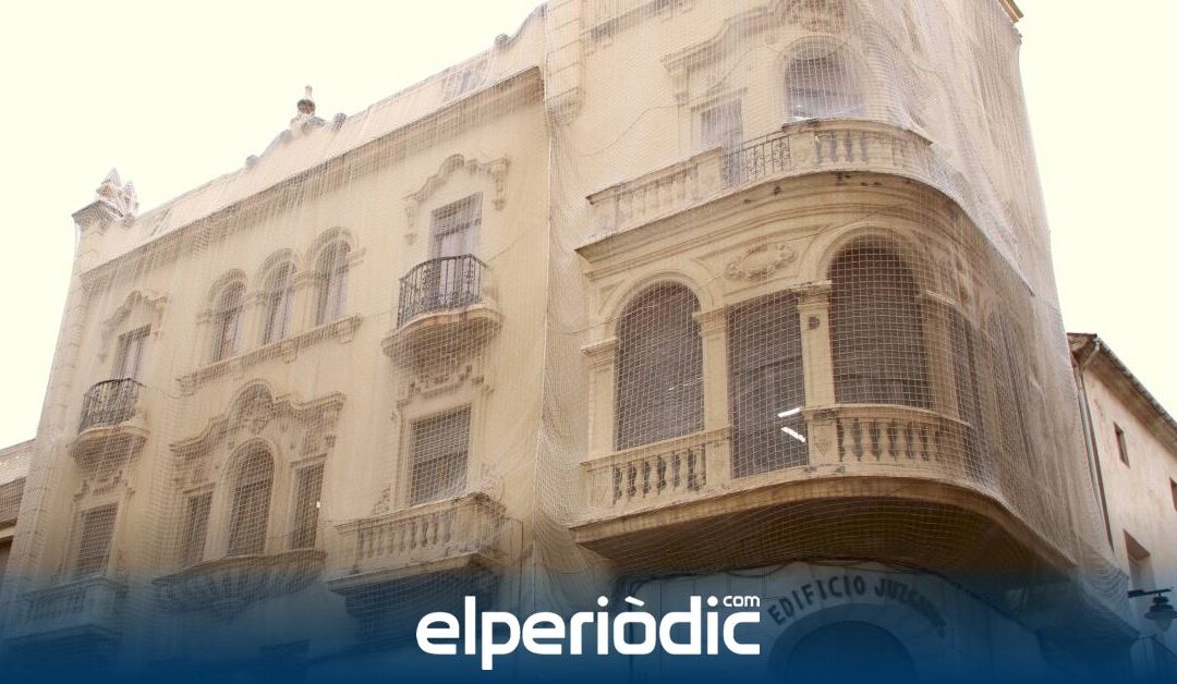 Justicia adjudica la restauración de la fachada del juzgado nº1 e iniciará las obras en las próximas semanas