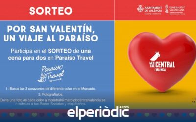 En San Valentín, un viaje al paraíso con el Mercado Central de València
