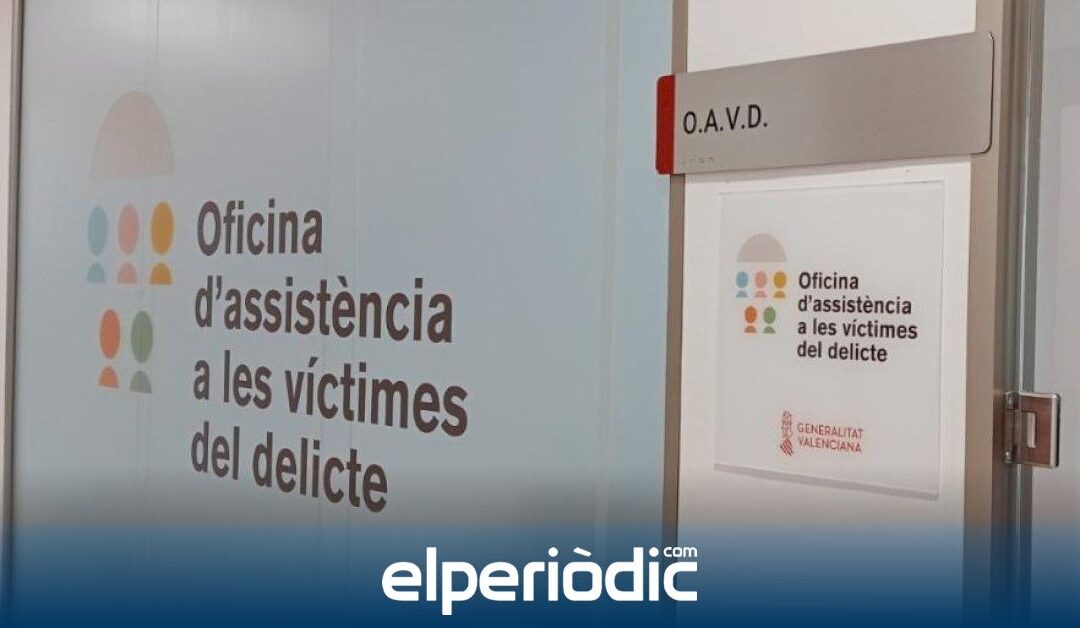 La red de Oficinas de Asistencia a las Víctimas del Delito de la Comunitat Valenciana ha atendido a 29.451 personas en 2024