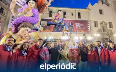 Los socialistas entregan el XX Premio Picota a la Falla del Pilar
