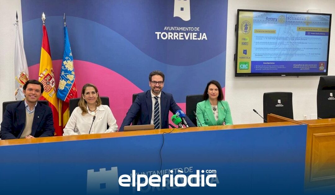 El 28 de marzo se celebra la XXI Edición de las Jornadas Jurídico Fiscales que organiza Rotary Club Torrevieja