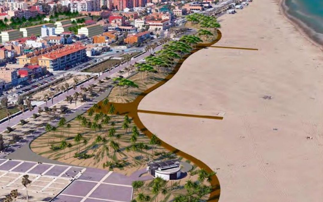 La reforma del Paseo Neptuno, pendiente dos años después de la aprobación del plan del Cabanyal