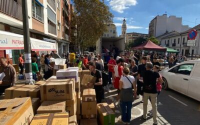 Patraix moviliza ayuda para centros educativos afectados por la DANA