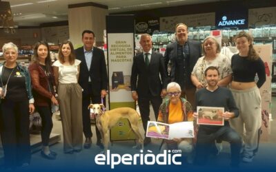El Corte Inglés dona más de 500 kg de comida para mascotas a protectoras de la Comunitat Valenciana tras su campaña solidaria