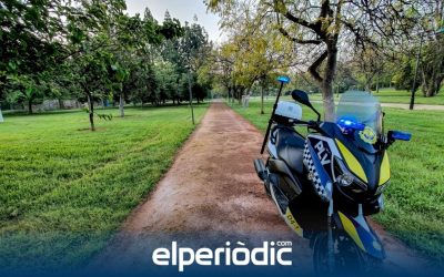 Le roban el patinete en el Jardín del Turia de Valencia y acaba identificando al ladrón sentado en el mismo parque