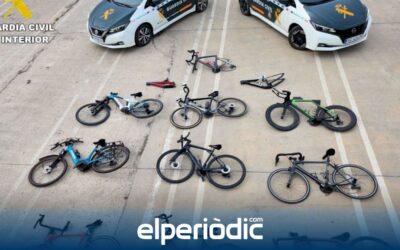 Aparece un botín de bicicletas rumbo a África desde un ferry valenciano