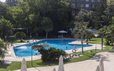 Calor en Valencia: piscinas abiertas