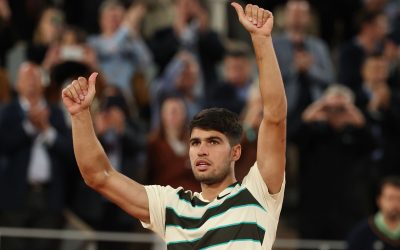 Roland Garros: Tommy Pau – Carlos Alcaraz, en imágenes