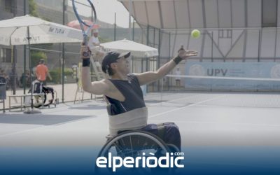 El I Open AEEPIM de tenis en silla comienza en la UPV con siete partidos en la primera jornada
