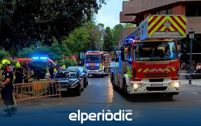 SUCESOS VALENCIA | Se incendia un piso de un edificio de 15 plantas a causa de una lavadora en Valencia