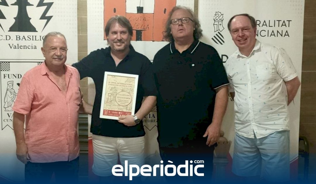 Carlos Martínez ganó el XI Open Internacional Valencia Cuna. El torneo fue un homenaje a los creadores del ajedrez moderno
